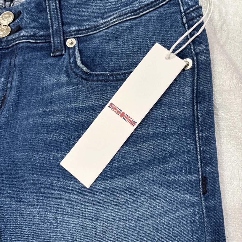 Hudson Ginny Jeans Dark Blue Women's Jeans - Picture 6 of 7